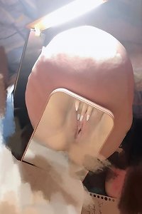 lush girl plays with her nips in a inviting pose