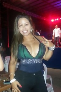 sensuous ladies posing seductively, reaching out to fondle their big torsos